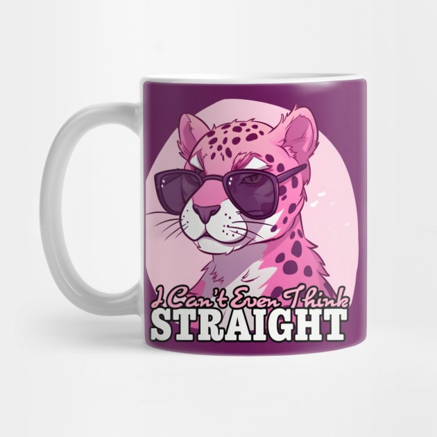 Can't even think straight | Pink leopard by Mattk270